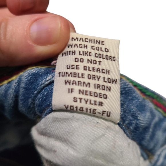 YNQ Jeans distressed and destroyed 28 - Picture 12 of 15